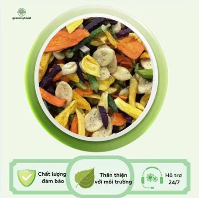 Rau củ quả sấy